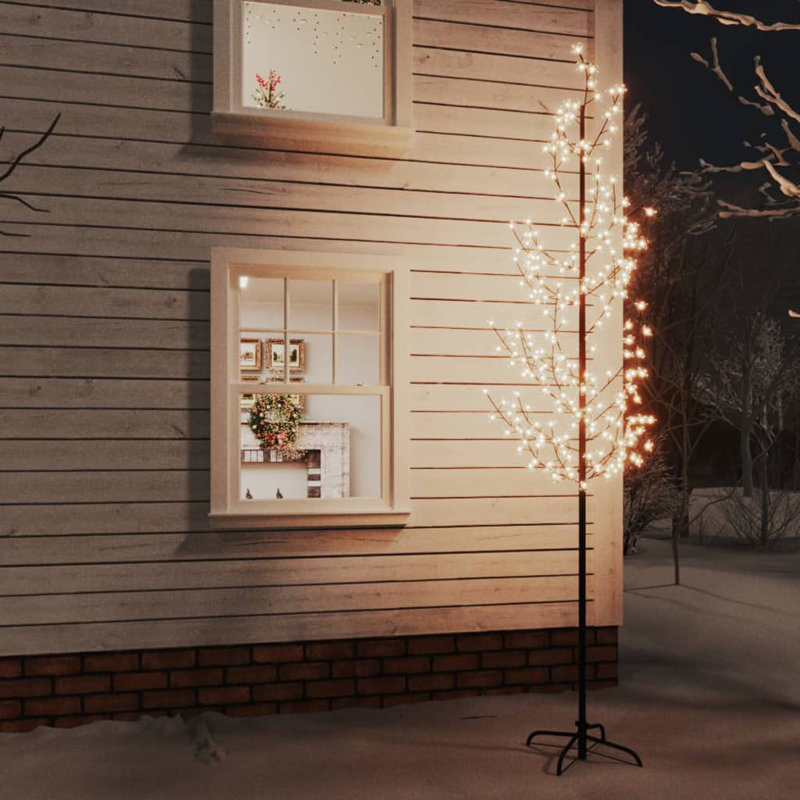 Lighted Artificial Christmas Tree, 300cm H x 65cm W x 65cm D