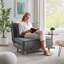 Chaise convertible en polyester Mikell-1670093451