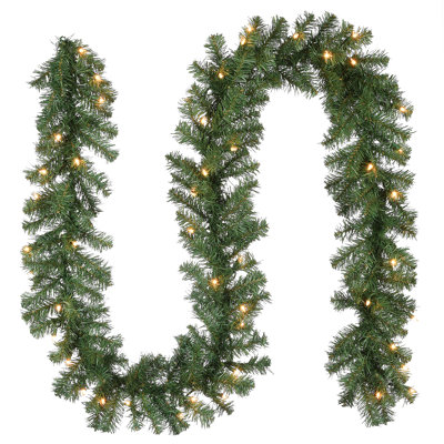 72'' in. Lighted Faux Spruce Garland