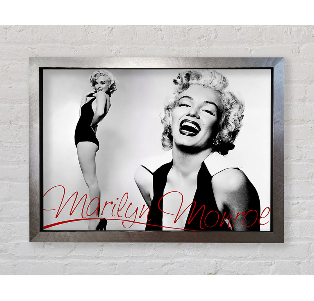 Marilyn Monroe - Einzelne Bilderrahmen Kunstdrucke