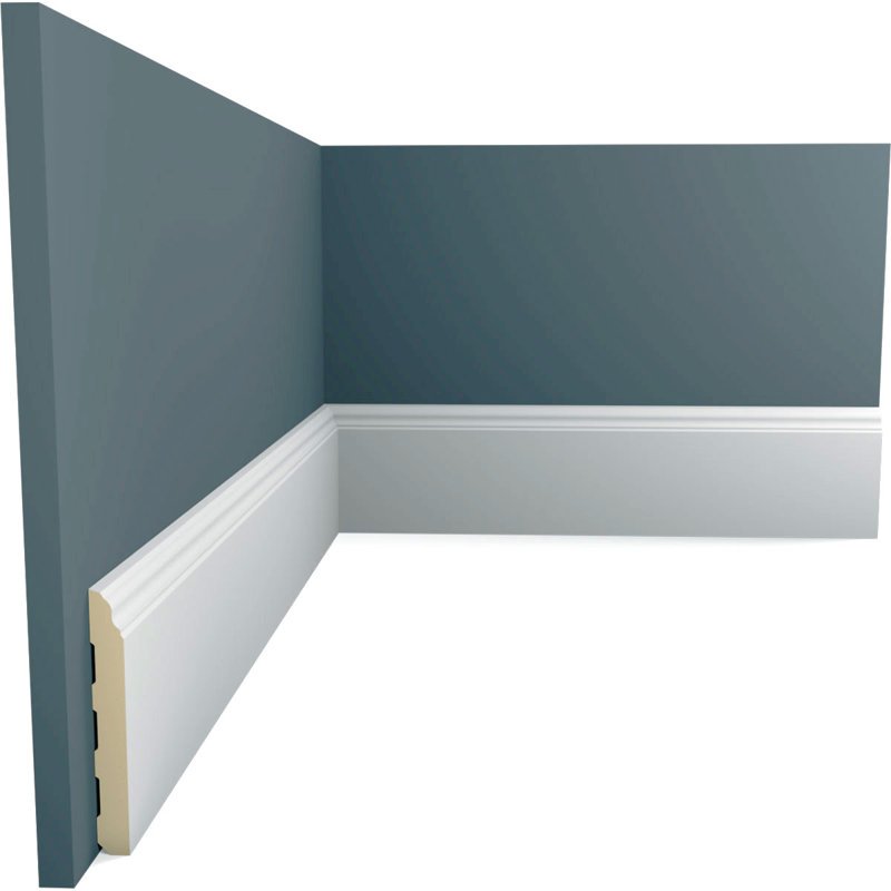 Moulure de plinthe 3 3 H 7/8 po x P 1/2 po x L 94 1/2 po Barcelona