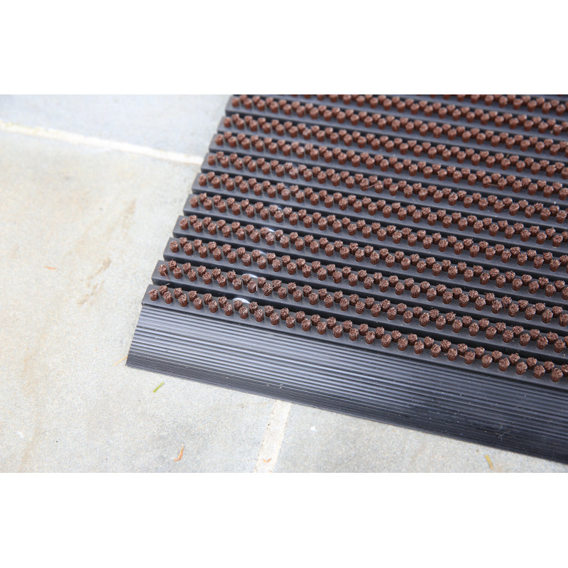 Tapis d'extérieur antidérapant Ultimate, Brun, Rectangle 1,5 pi x 2,5 pi