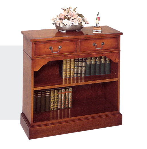 Moberly 79cm H x 79cm W Standard Bookcase, Mellow Mahogany
