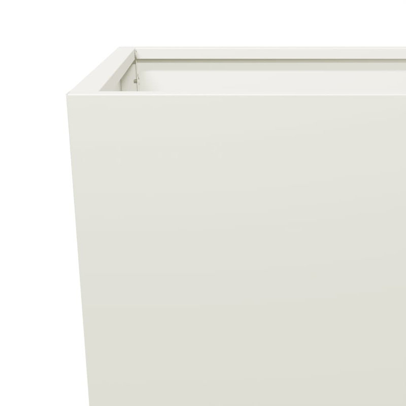 Raice Planter Box, White , 75cm H x 35cm W x 35cm D