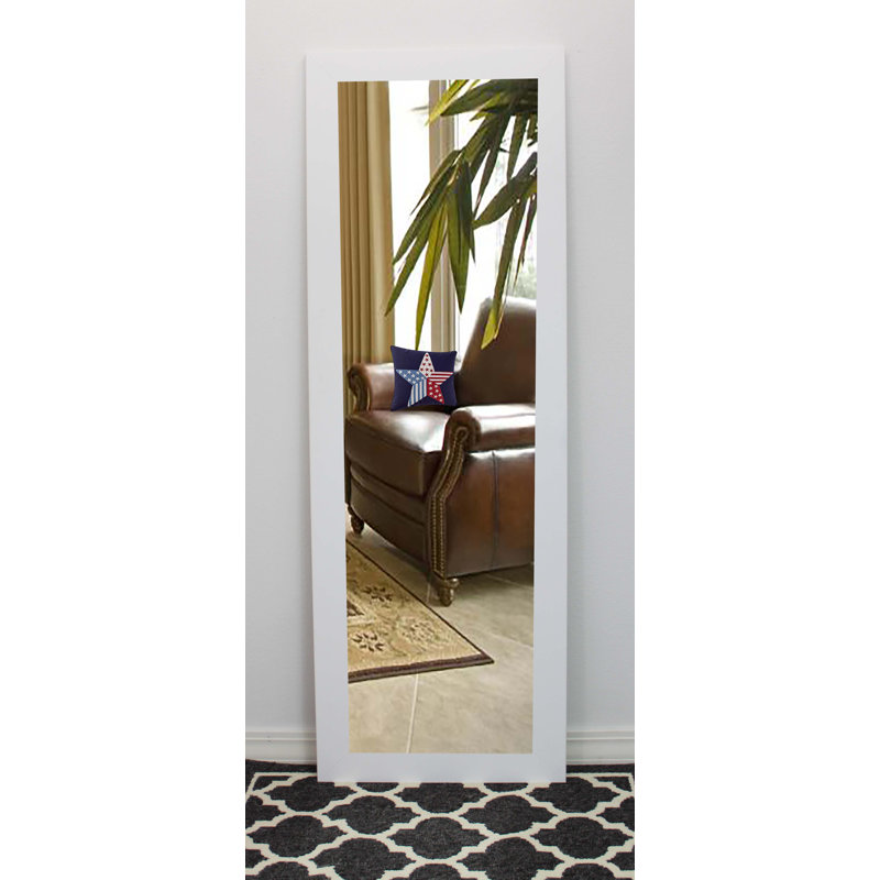 Conah Wood Flat Mirror