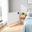 Living And Home 2000 Watt 6824 BTU Electric Panel Space Heater with Adjustable Thermostat and with Digital Display