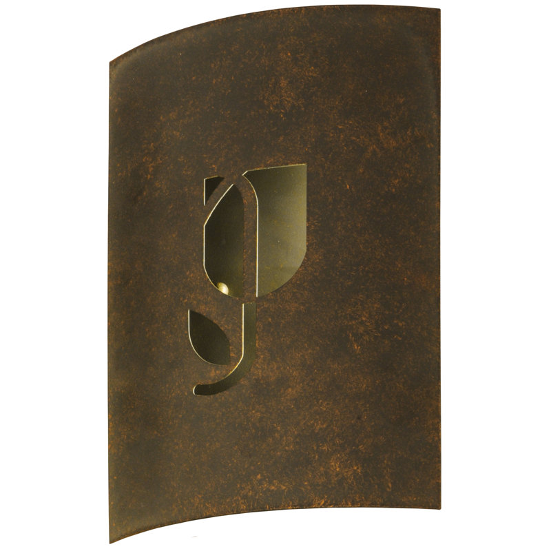 Country Inn 1 - Light LED Wallchiere, Gold