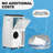 AIRO COMFORT 8000 BTU Portable Air Conditioner for 350 Square Feet with Remote Included