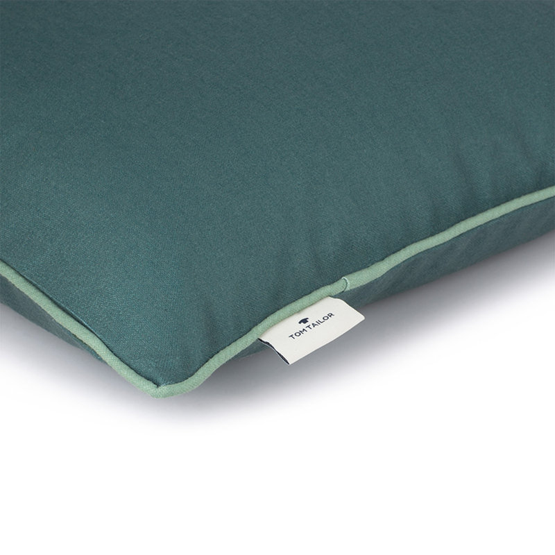 Dove Signature Square Cushion, Dark green