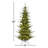 Slim 7.5' Pre-Lit Spruce Tree