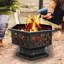 Hexagon Steel Smokeless Fire Pit
