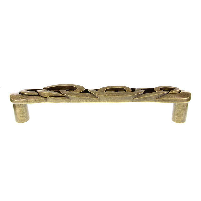 Ariosto 9 Center to Center Appliance Pull, Antique Brass