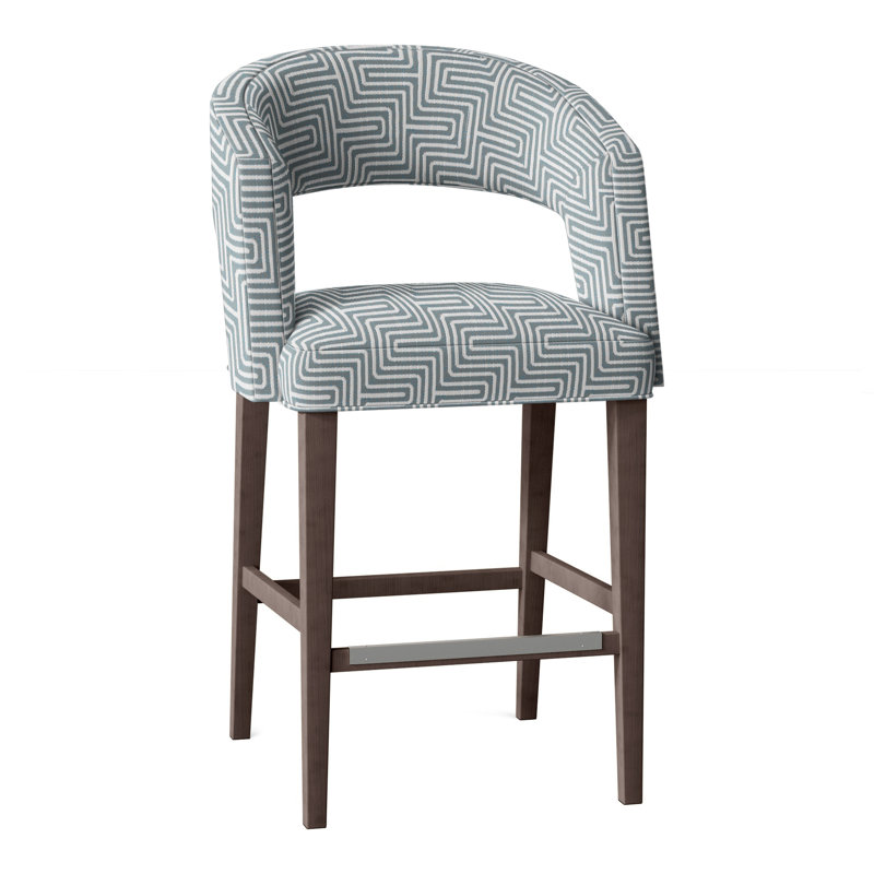 Tabouret 30 "Bryant, Personnage clé perigold crépuscule, Tabac