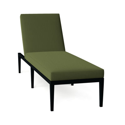 Elegante Wrought Aluminum Outdoor Chaise Lounge