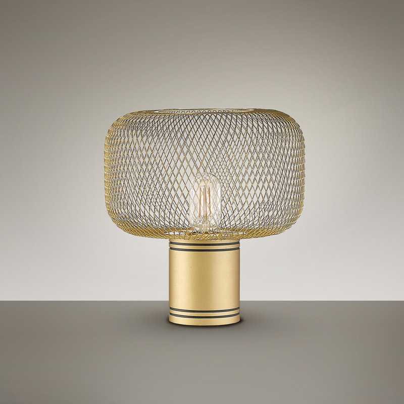 Aemilia Metal Novelty Lamp, Gold