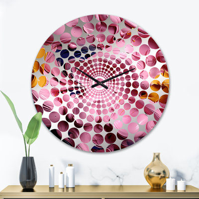 Timone - Horloge murale peinture abstraite