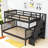 Deanna-Marie Kids Twin Over Full Bunk Bed-1465730228