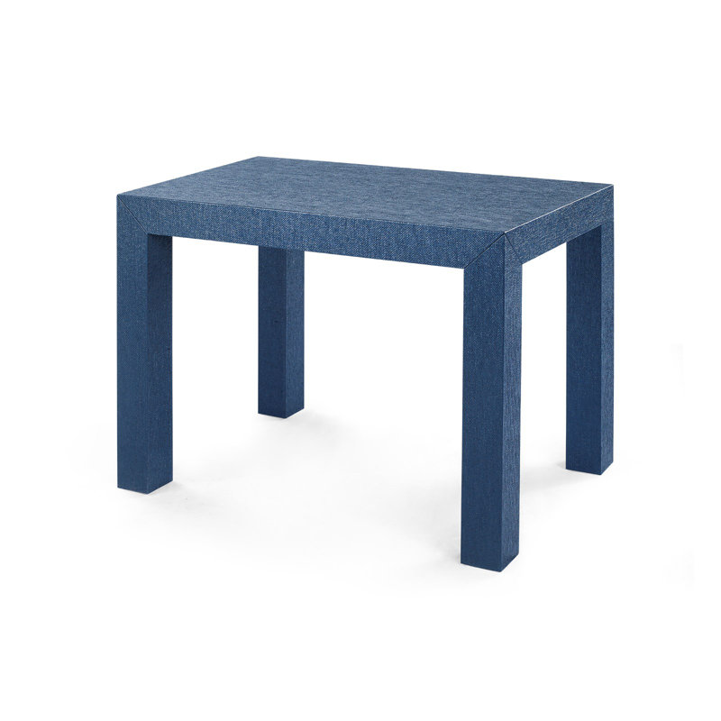 Parsons End Table, Navy Blue