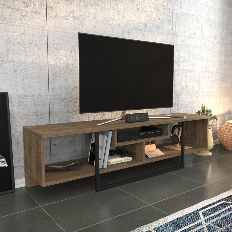 Karon 59" TV Stand for TVs up to 65", Walnut