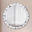 Huldar Glass Flat Wall Mirror