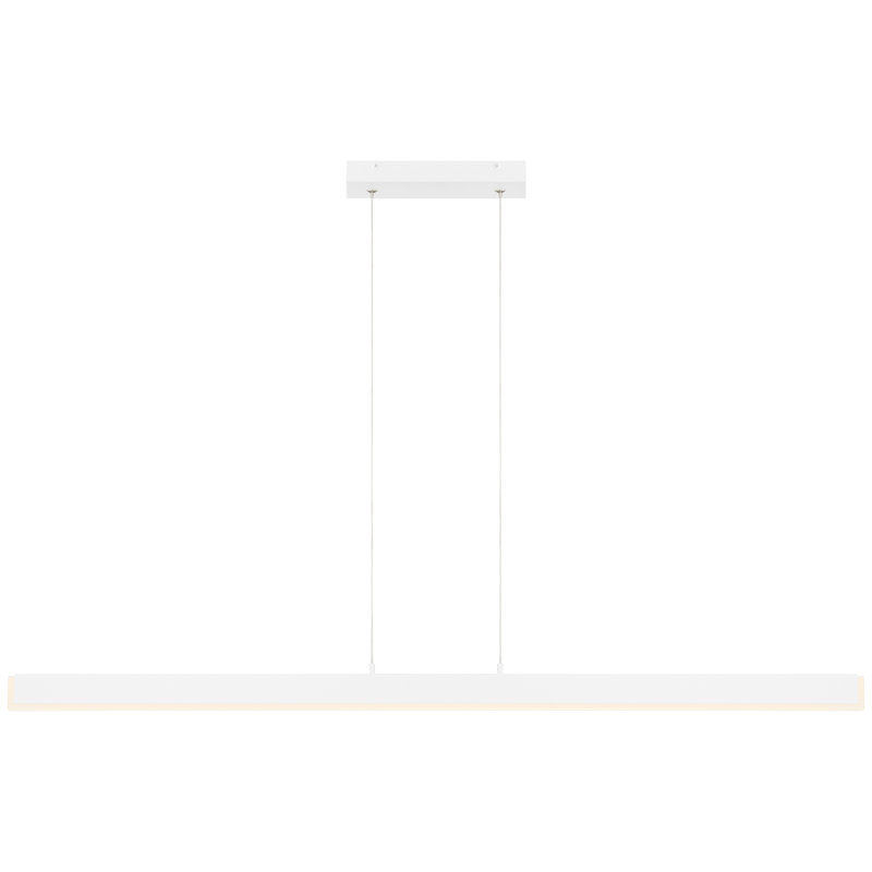 Gillyard 1 - Light LED Kitchen Island Pendant, Matte White