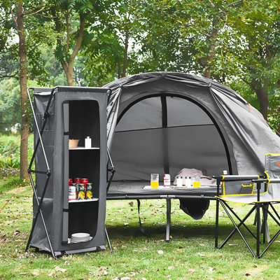 Buehrer Rectangular Outdoor Camping Table - 63 cm W 45 cm D