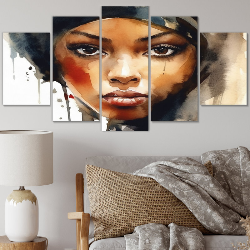 Traditional People Wall Decor on Metal