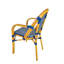 Chaise de patio française avec accoudoirs par Chivari-1127006133