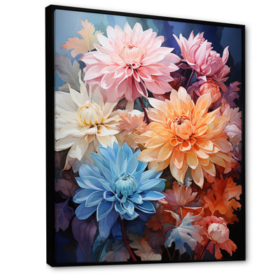 Acrylique multicolore Rexlane Mums Représentation II