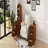 End Table with 3 Drawers, Corner Table with 2 Open Shelves, Tall Side Table for Bedroom and Corner-750459568