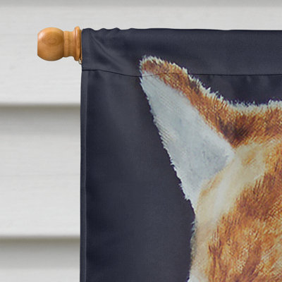 Double Sided Polyester Animal Garden Flag