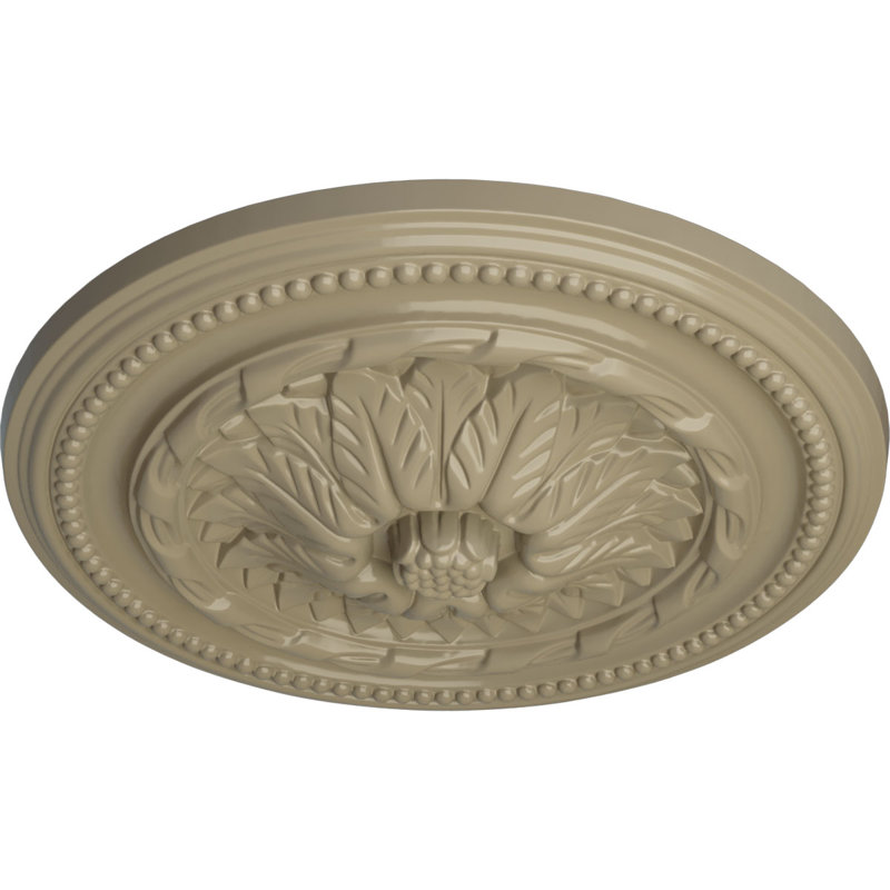 Médaillon Endurathane Wigan pour plafond, DO 16 po x P 2 1/4 po, Désert de Gobi