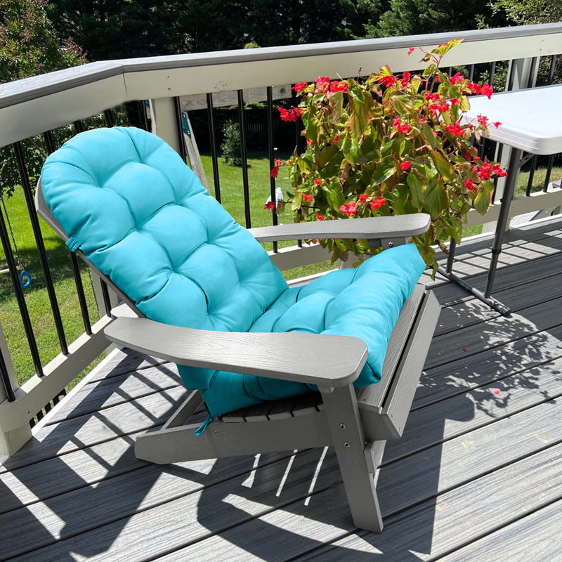 Outdoor 4.7'' Seat / Back Cushion, Light Blue