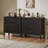 Amberrae 3 Drawer Dresser, 32" Wide Chest of Drawers-65905849