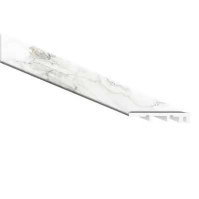 0.26 in. T x 94 in. L x 1.77 in. W Luxury Vinyl Flooring Trim End Cap