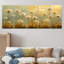 «Beige Blue Spring Dandelion Collage II», ensemble d'art sur toile pissenlit-318239830