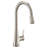Sinema Pull Down Touchless Single Handle Kitchen Faucet with Voice Control, Motion Sense and With Accessories-51856897