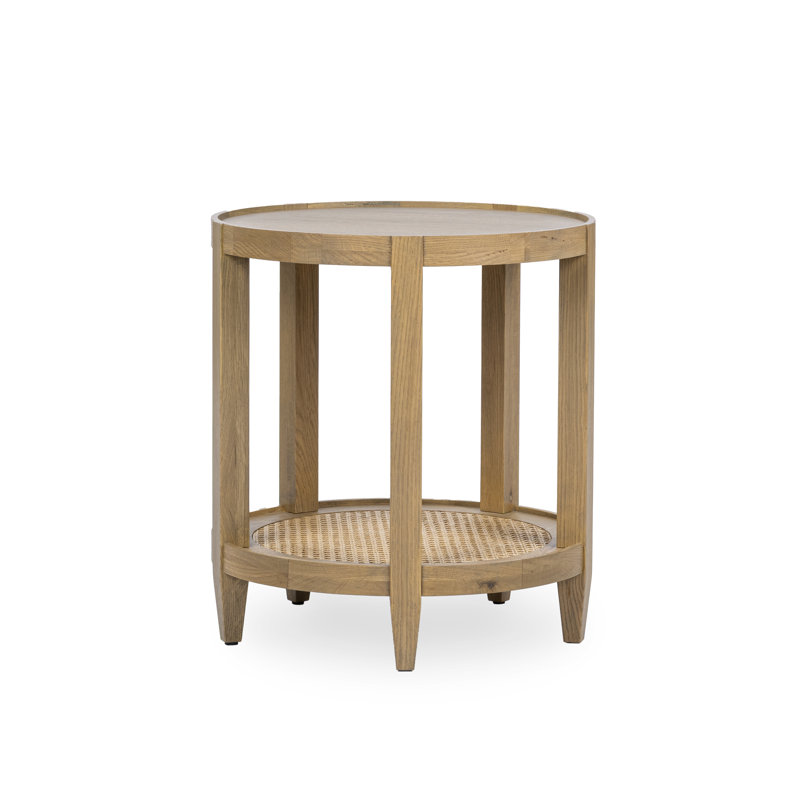 Devin Solid Wood End Table