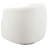 Eadey Faux Sheepskin Upholstered Swivel Chair Natural