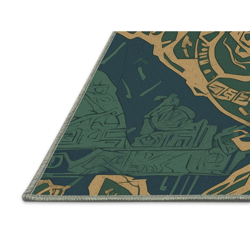 Tapis Radiant Shrine, Rectangulaire 2 pi x 3 pi