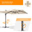 Parasol en porte-à-faux rectangulaire Sayhaan -260449152-219843723
