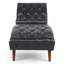 Chaise longue rembourrée