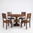 Josiane Round Solid Wood Dining Table-1791070555