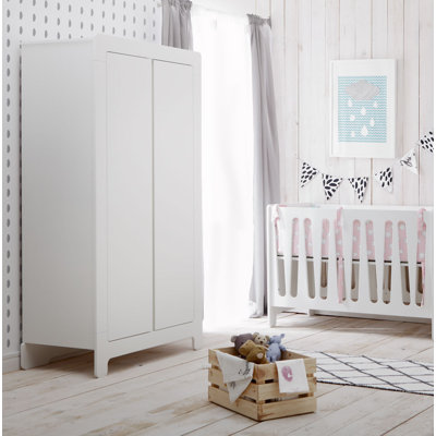 Gira 2 Door Manufactured Wood Wardrobe