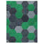 Hex Geometric Area Rug in Green-67046726