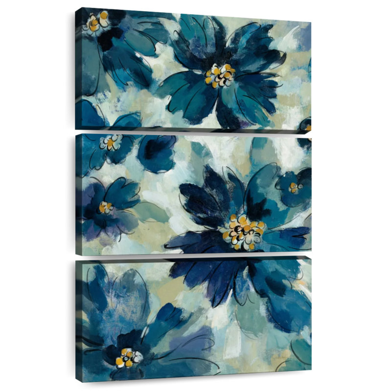 Avery Inky Floral III, 45" H x 28" W