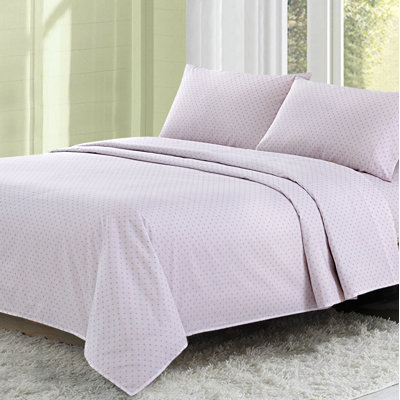 Ensemble de draps 100% coton 200 fils Alvis