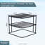 Buckingham 3 Tier Corner Plate Rack Kitchen Cupboard Tidy Storage Organiser 23 cm-1974551874