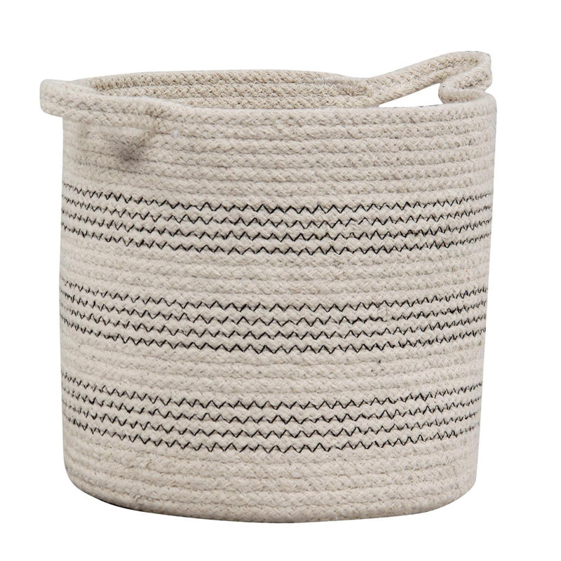 Ensemble de paniers en tissu 3 pièces, Gris