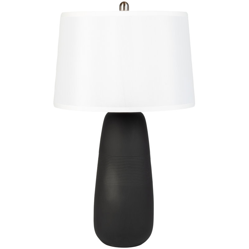 Primitive 29" Matte Black Lamp